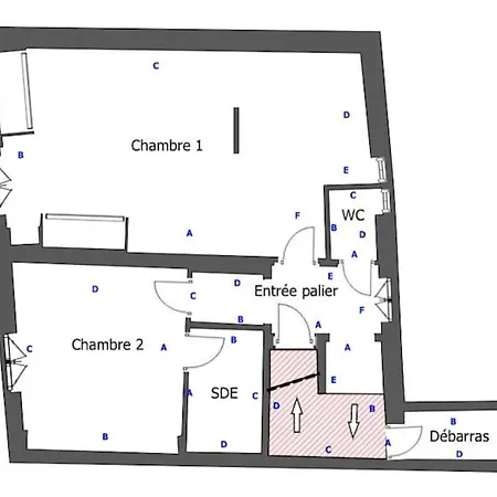 Apartment Latin Quarter Duplex Paris